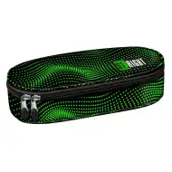 St.Right Green Halftone oválný penál PC01 23x9,5x6 cm