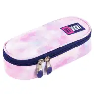 St.Right: Růžové nebe pastelově růžové oválné pouzdro na tužky 23 cm