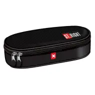 St.Right X White oválný penál PC01 23x9,5x6 cm