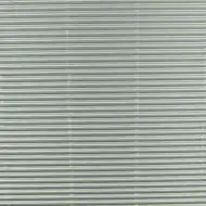 Stříbrná 3D dekorace z vlnité lepenky B2 50x70cm 1ks