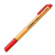 Stabilo: GREENpoint vláknový pero 0,8 mm v červené barvě
