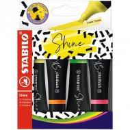 Stabilo: Sada zvýrazňovačů Shine, 4 kusy