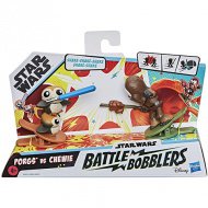 Star Wars Battle Bobblers Porgs vs Chewie figurka s klipsem - Hasbro