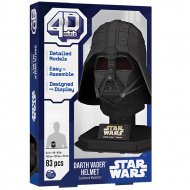 Star Wars: Darth Vader helma 4D puzzle 83 dílků - Spin Master