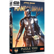 Star Wars Mandalorian 1000dílné prémiové plus puzzle - Trefl