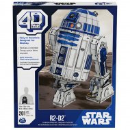 Star Wars: R2-D2 4D puzzle o 201 dílků - Spin Master