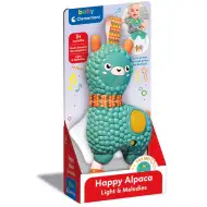 Šťastná alpaka interaktivní chrastítko se světlem a zvukem - Clementoni