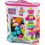 Stavební klocky pro dívky, 60 dílků - Mega Bloks