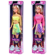 Steffi Love: Panenka Steffi Neon Style ve dvou variantách 1ks - Simba Toys