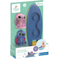 Stitch a Angel koupací hračka s surfovým prknem - Clementoni baby