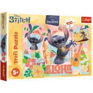 Stitchova dobrodružství 100dílné puzzle - Trefl