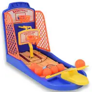 Stolní basketbalová sada pro jednoho hráče s vystřelovačem.