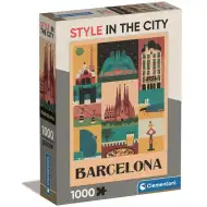 Styl ve městě Barcelona 1000dílné puzzle - Clementoni