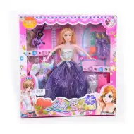 Stylový houslista panenka s doplňky 28cm