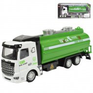 Super Truck: Nádržový kamion v zelené barvě 20 cm