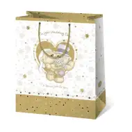 Svatební den obrovský dárkový pytel 33x45x15cm