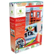 Sycomore: Artissimo Ozdobte kovovou fólií kreativní set - Vozidla