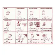 Tabulka prostorových tvarů A/5 velikosti