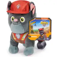 Tlapková patrola: Rubble a jeho tým Charger plyšák 19 cm - Spin Master