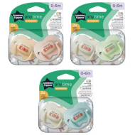 Tommee Tippee: Anytime sada 2 ks dudlíků (0-6 měsíců)