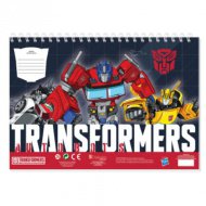 Transformers kreativní omalovánky se samolepkami a šablonou v několika variantách