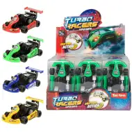 Turbo Racers motokára závodní auto, různé varianty, 1 ks