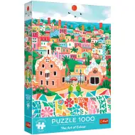 Umění barev, Barcelona 1000dílné prémiové puzzle - Trefl