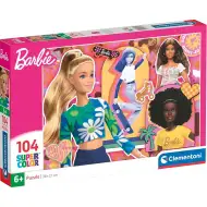 Úžasné panenky Barbie 104 dílků puzzle Supercolor - Clementoni