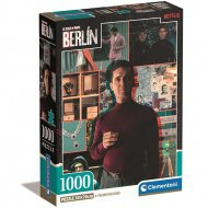 Velká loupež: Hlavní role Berlín 1000 dílků Compact puzzle 50x70cm - Clementoni