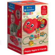 Veselá jablečná navlékací hra - Clementoni Baby