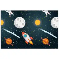 Vesmírné dobrodružství plastový ubrus 120x180 cm