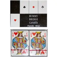 Vídeňské standardní karty Rummy 2*55 karet - Piatnik
