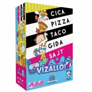 Voděodolná kočka, pizza, taco, kůzle, sýr desková hra