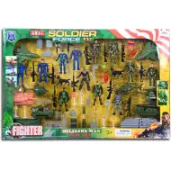 Vojenský muž, vojenská hračka.