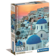 Vysoce kvalitní kolekce - Santorini 1000 dílků puzzle - Clementoni