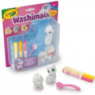 Washimals: Pes a kočka 2ks sada - Crayola