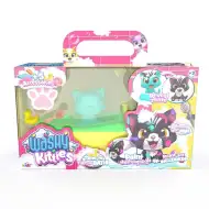 Washy Friends: Barvy odhalující kočičky s vanou a doplňky - Cirmi