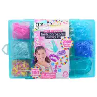 WeCool: Sada na výrobu gumičkových náramků ILY DIY s korálky