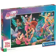 Winx Club víly 104dílné Super Puzzle - Clementoni