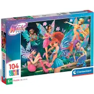 Winx Club víly, puzzle o 104 dílcích - Clementoni