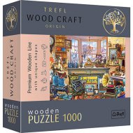 Wood Craft: Antikvariát 1000 dílků puzzle - Trefl