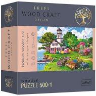 Wood Craft: Letní přístav dřevěné puzzle 500+1 dílků - Trefl