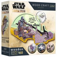 Wood Craft: Star Wars - Mandalorian 160 ks prémiové dřevěné puzzle - Trefl