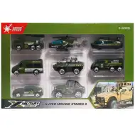 X-Military vojenská sada malých aut 8 ks