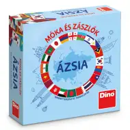 Zábava a vlajky - desková hra Asie