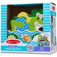 Žabí závod - hra na tahání dřevěného domu - Melissa &amp; Doug