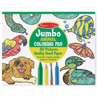 Zvířata Jumbo omalovánka - Melissa &amp; Doug