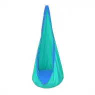 Houpačka ve tvaru kapky v modré a tmavě modré barvě 60cm - Wonderland