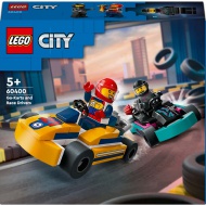 LEGO® City: Go-karty a závodní piloti (60400)