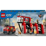 LEGO® City: Hasičská stanice a hasičské auto (60414)
